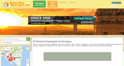 Desktop Screenshot of amarillasnicaragua.net